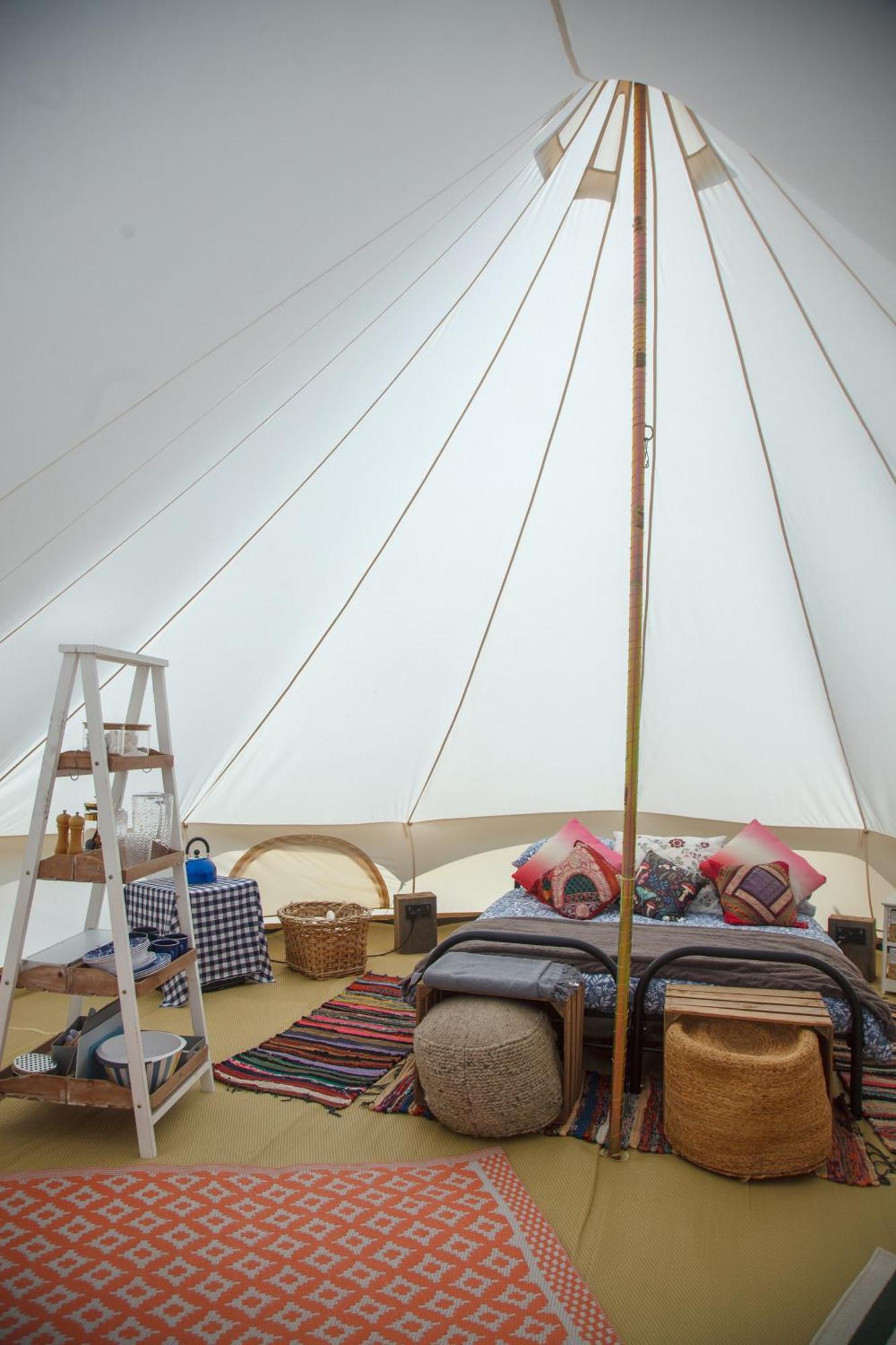 Glamping Meadow Bell Tent Stithians المظهر الخارجي الصورة