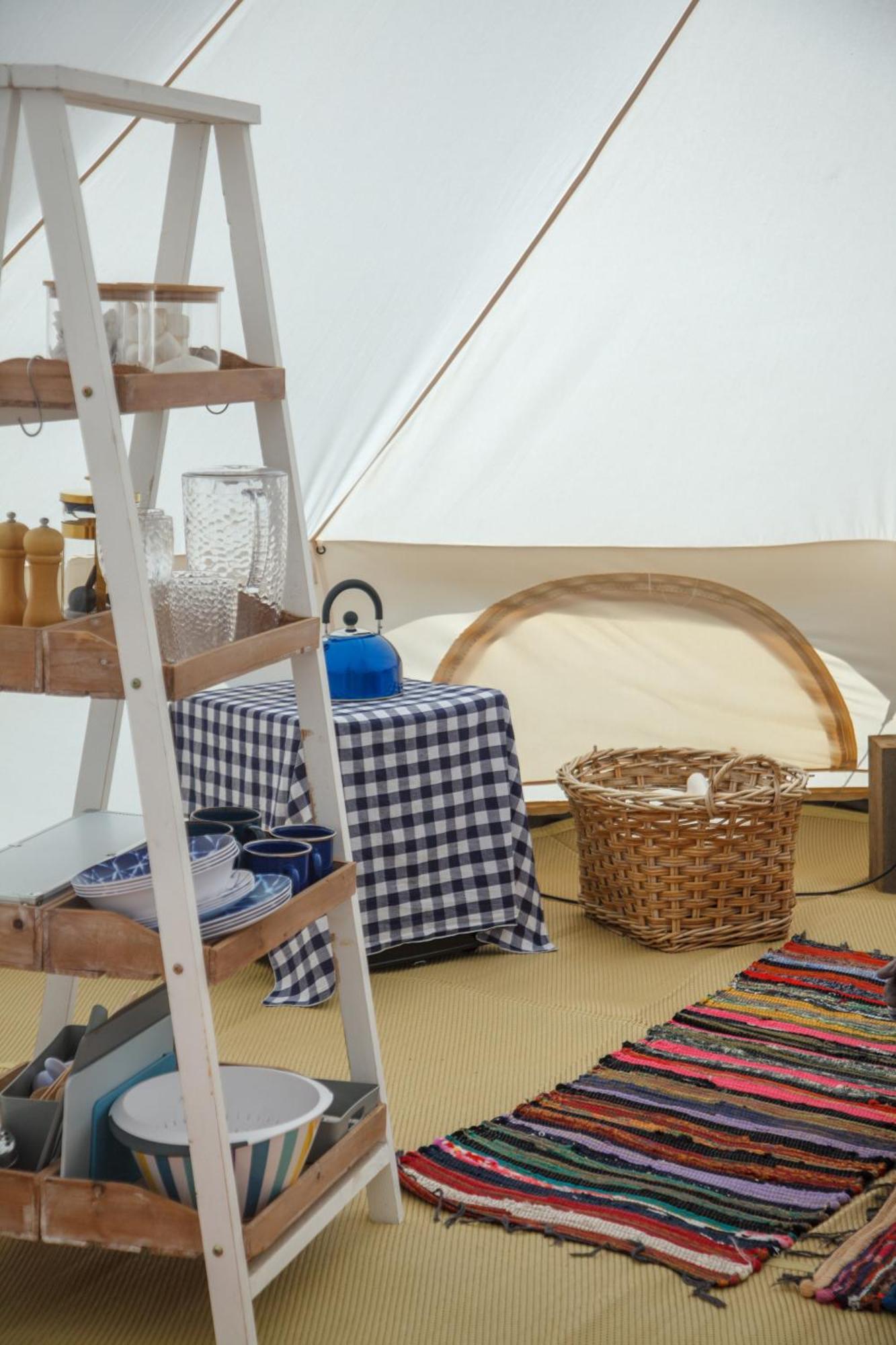 Glamping Meadow Bell Tent Stithians المظهر الخارجي الصورة