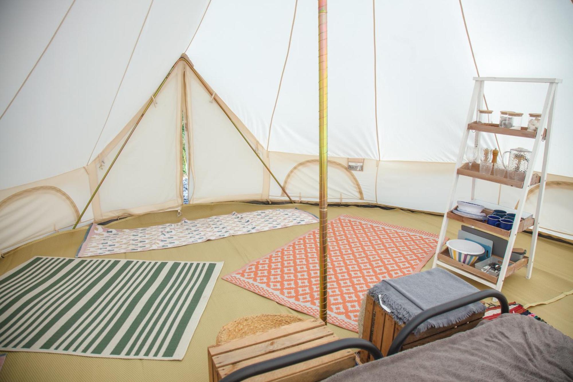 Glamping Meadow Bell Tent Stithians المظهر الخارجي الصورة