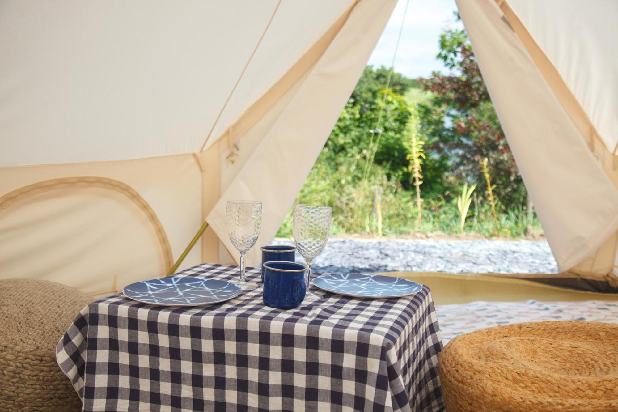 Glamping Meadow Bell Tent Stithians المظهر الخارجي الصورة